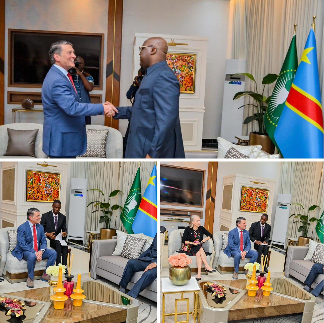 RDC : Tête-à-tête entre Félix Tshisekedi et Ronny Jackson