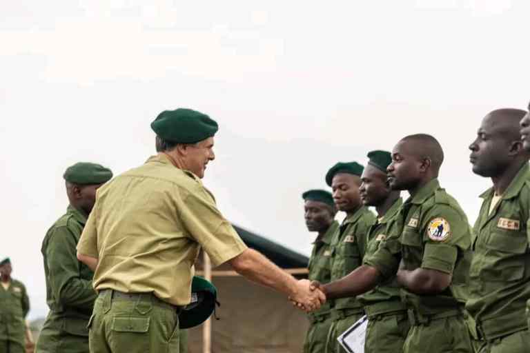 RDC : 62 nouveaux écogardes prêtent serment pour sécuriser le Parc National de Virunga