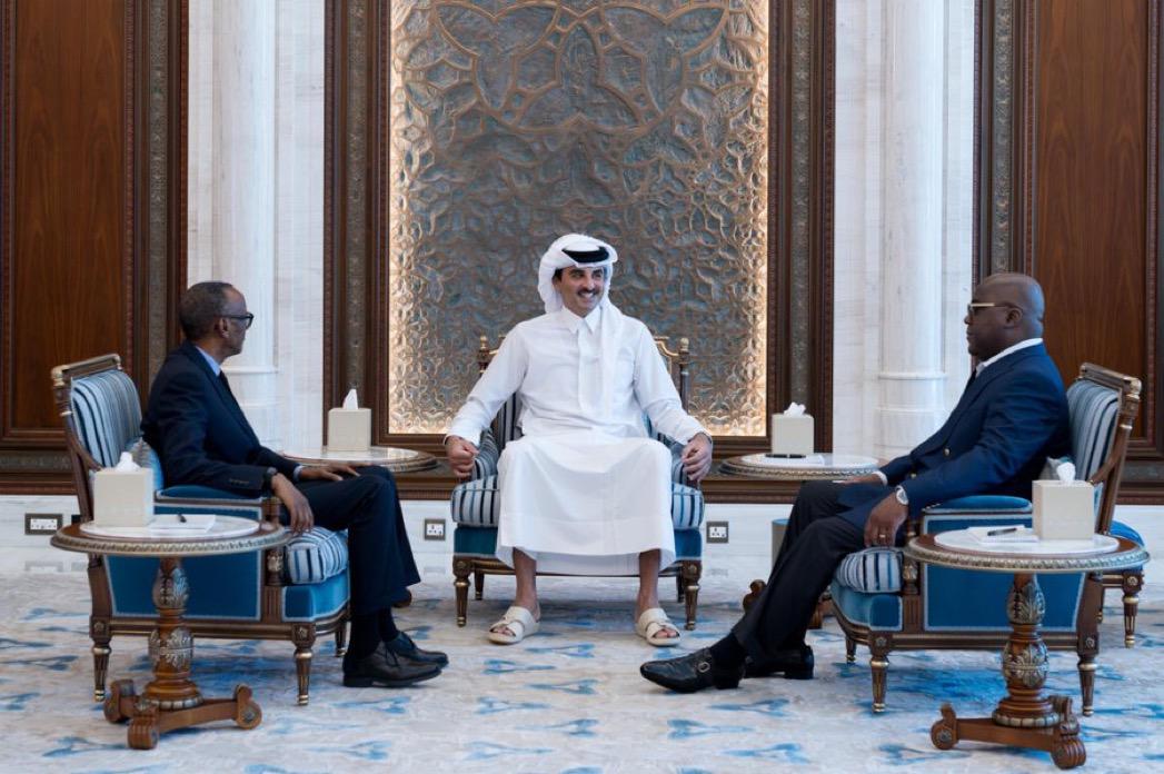 Conflits RDC-Rwanda : Tshisekedi et Kagame sur la même table au Qatar