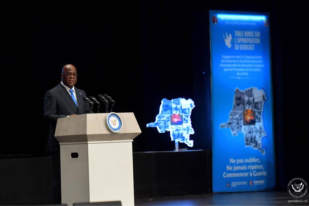 RDC : le Président Tshisekedi lance une table ronde pour la reconnaissance du « génocide pour des biens économiques »