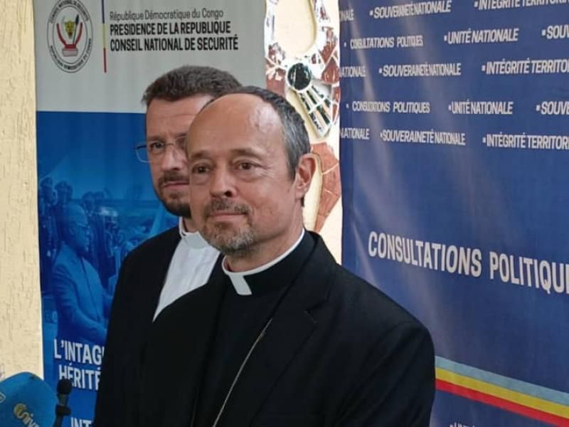 Consultations politiques en RDC : Le Nonce Apostolique plaide pour un dialogue sincère et des compromis pour la paix