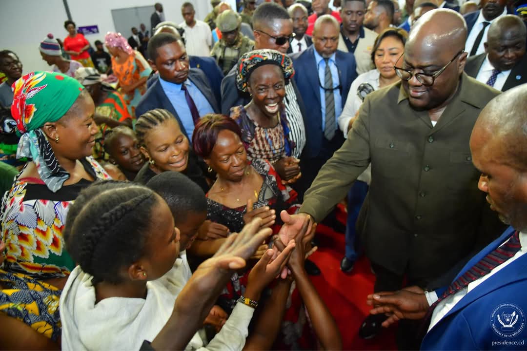 Tshisekedi aux victimes des inondations : « La République ne vous abandonnera pas »
