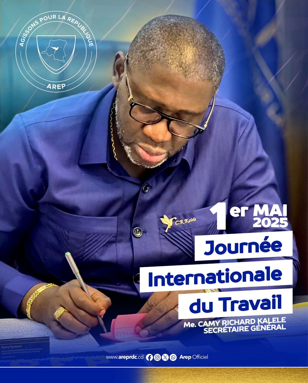 MESSAGE DU 1ER MAI DU SECRETAIRE GENERAL D’AREP