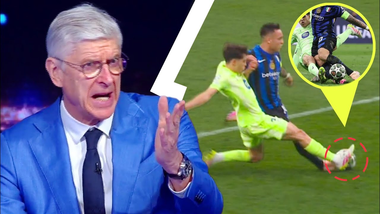 Inter-Barça: le coup de gueule de Wenger contre la VAR sur le penalty obtenu par Lautaro Martinez face à Pau Cubarsi